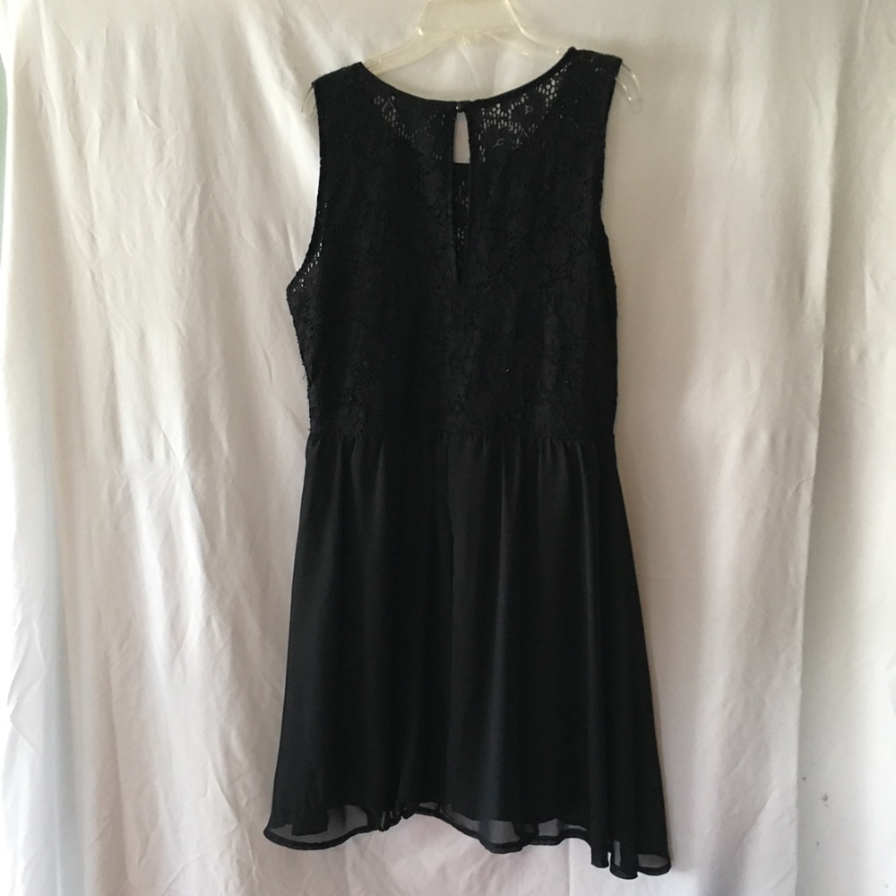 ALMOST FAMOUS   SIZE XL BLACK MINI DRESS